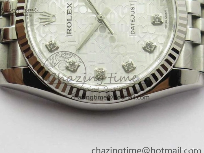 0416 Datejust 36mm 116234 904L SS DJF 1:1 Best Edition Silver Dial Diam Markers On SS Jubilee Bracelet A MoistureWicking 2931